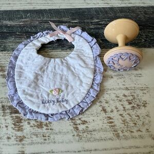 American Girl BITTY BABY Doll Starter Collection II - 15” Doll BIB & Rattle FLAW